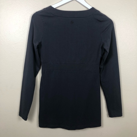 Athleta Senorita Gray Long Sleeve Top Small - Picture 6 of 8